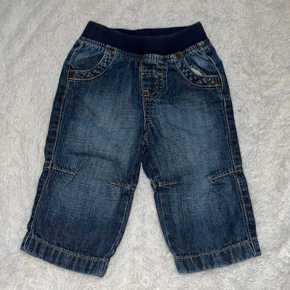 (3 for $10) joe fresh 3/6 month baby jeans